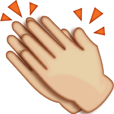 480x480 Download Clapping Hands Emoji Icon Emoji Island