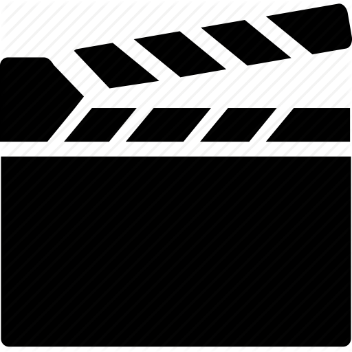 512x512 Cinema, Cinematography, Clapboard, Clapper, Clapperboard, Film