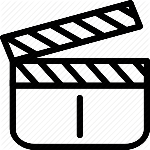 512x512 Cinema, Cinematography, Clapboard, Clapper, Entertainment Icon