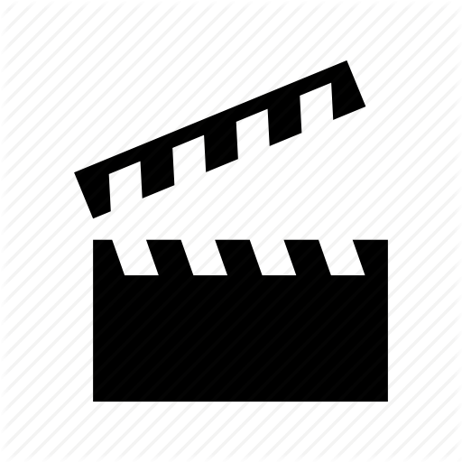 512x512 Cinematography, Clapboard, Clapper Icon