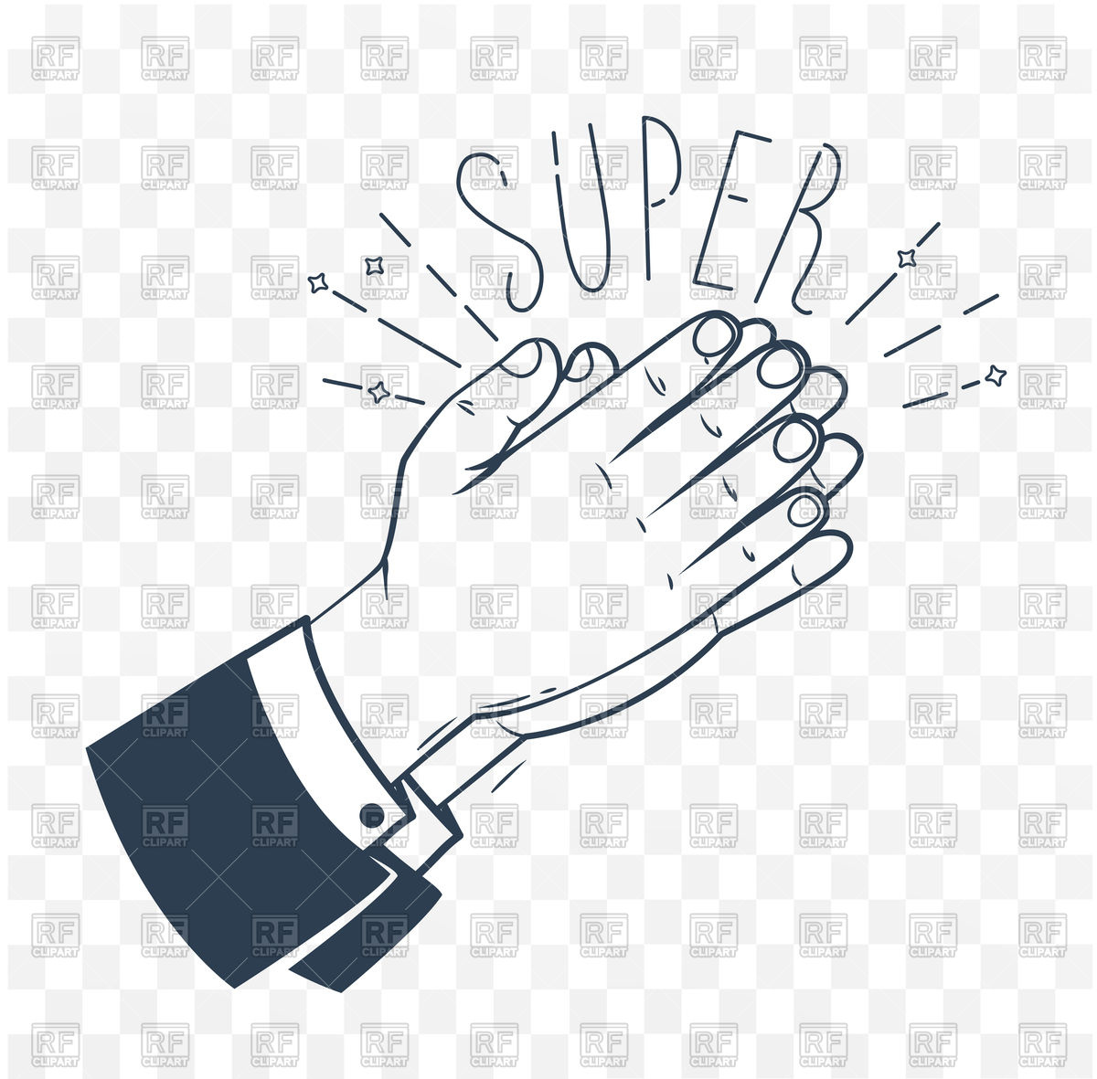1200x1181 Icon Of Clapping Hands With Text N Vector Image Of Icons