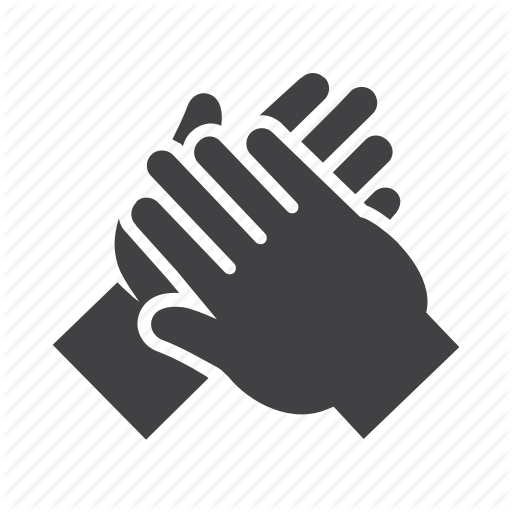 512x512 Applause, Cheer, Clapping, Hands, Joy, Mirth, Ovation Icon