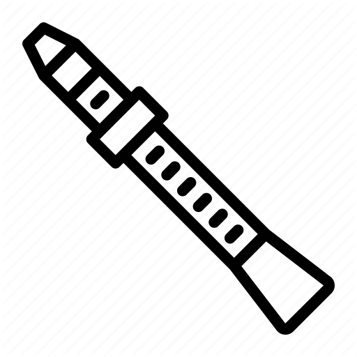 512x512 Clarinet, Flute, Instrument, Music, Orchestra Icon