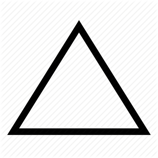 512x512 Arrow, Clarity, Direction, Shape, Sharpen, Triangle, Up Icon