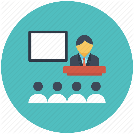 512x512 Class, Classroom, Room, Spearker, Teacher Icon Icon