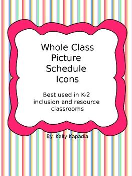 263x350 Whole Class Picture Schedule Icons Picture Schedule Ideas