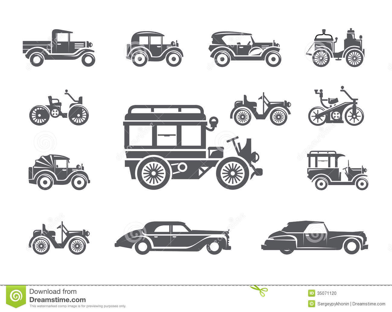 Classic Car Icon