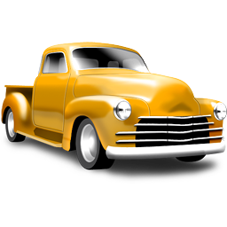 256x256 Classic Truck Icon Download Classic Car Icons Iconspedia