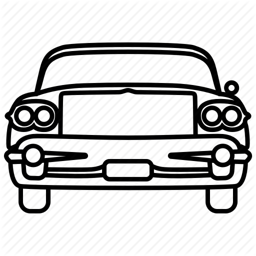 512x512 Automobile, Car, Classic, Eight, Retro, Vintage Icon