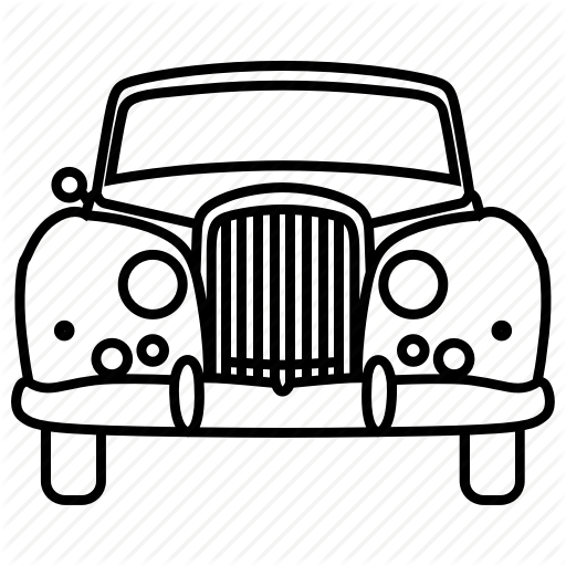 512x512 Automobile, Car, Classic, Retro, Three, Vintage Icon