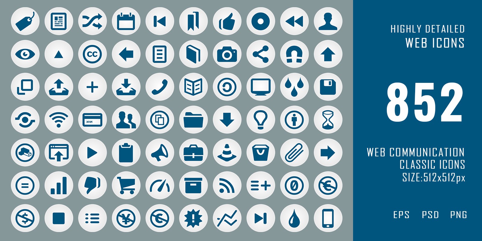 Classic Web Communication Icons Pack Codester 1600x800 Classic Web Communication Icons Pack Codester