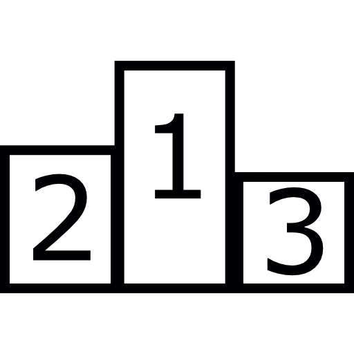 512x512 Classification Podium Icons Free Download