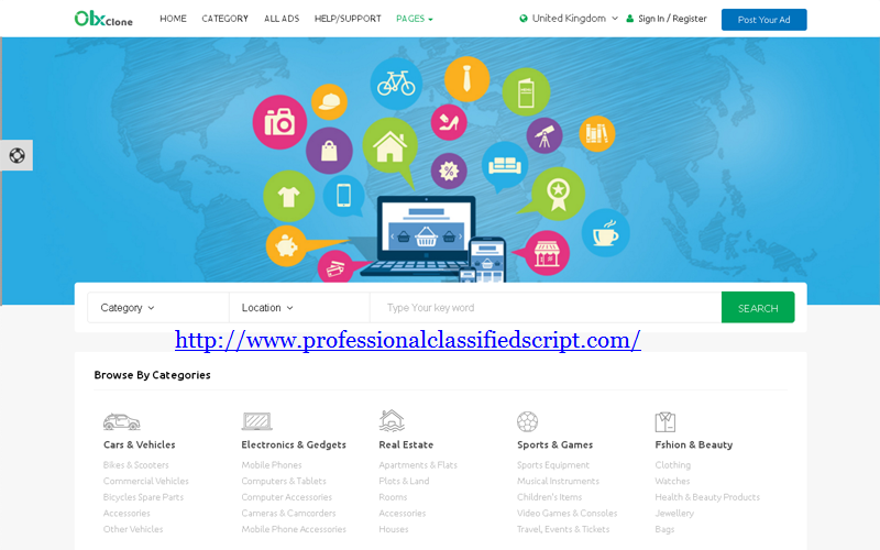 Classified Ads Portal Script 800x500 Classified Ads Portal Script