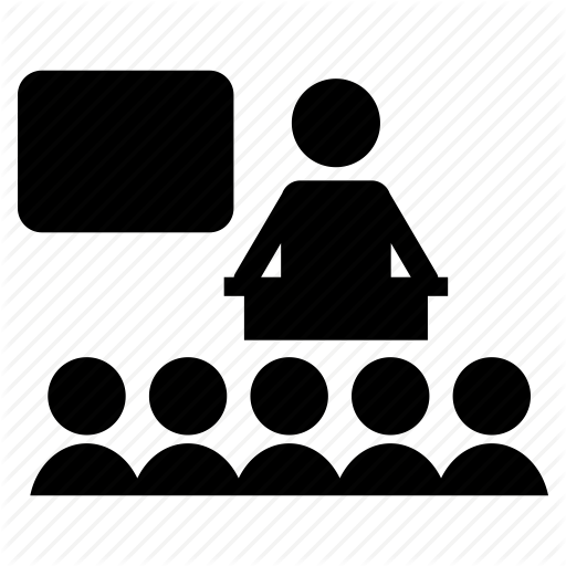 512x512 Class, Classroom, College, School, Students, Teacher Icon