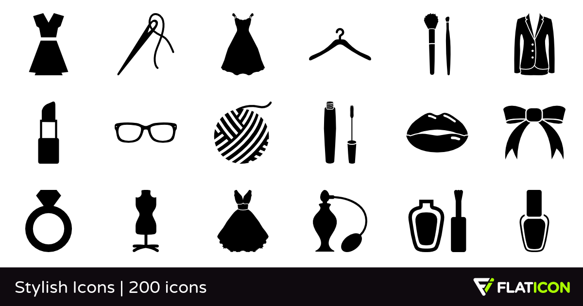 1200x630 Stylish Icons Free Icons