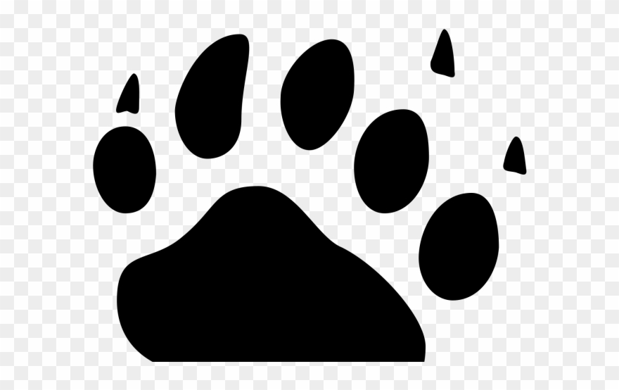 880x554 Claw Clipart Bear Footprint