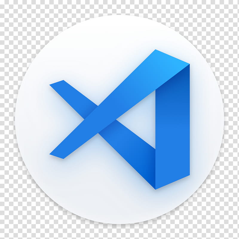 800x800 Clay Os A Macos Icon, Visual Studio Code, Blue And White