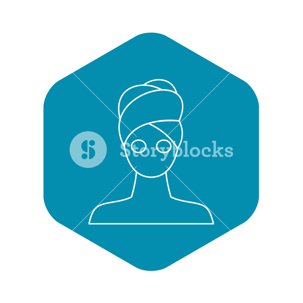 1000x1000 Spa Facial Clay Mask Icon Outline Illustration Of Clay Mask