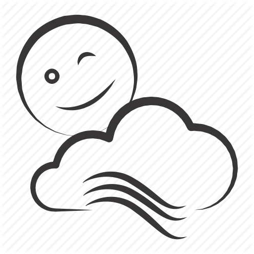 512x512 Air, Atmosphere, Clean, Cloud, Moon, Smileycloud, Wind Icon