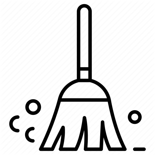 512x512 Brooming, Broomstick, Clean Up, Duster, Housekeeping, Sweep Icon