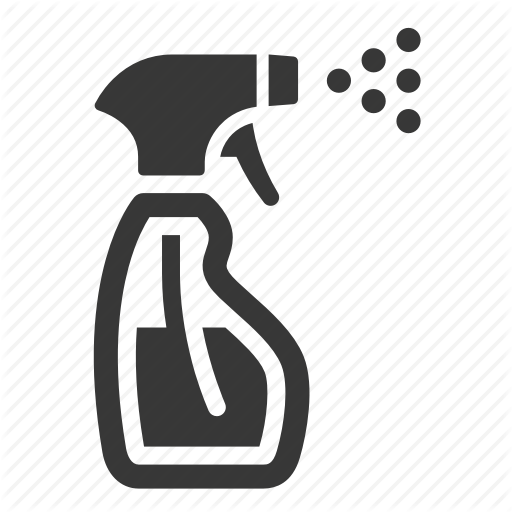 512x512 Cleaning, Spray Icon
