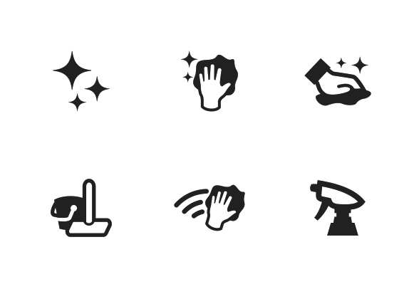 588x406 Cleaning Icons Icons