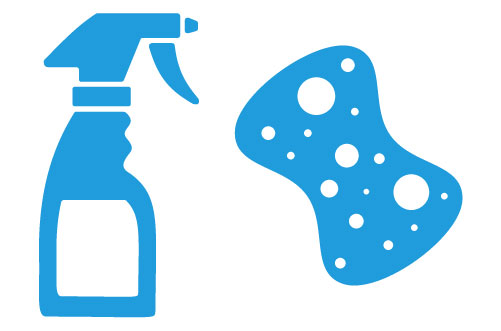 501x331 Hard Surface Cleaning Icon Genesis Biosciences
