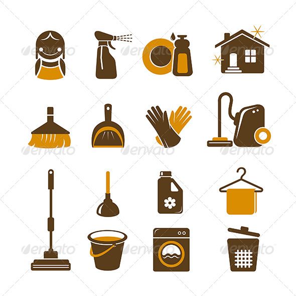 590x590 Icons Cleaning Icons, Icon Set, Cleaning