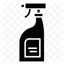 256x256 Cleaning Products Icon Of Glyph Style