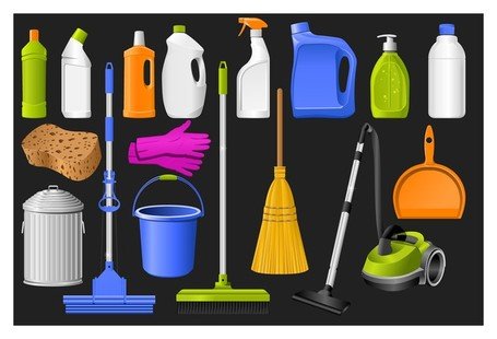 455x310 Free Cleaning Supplies Icons Clipart And Vector Graphics