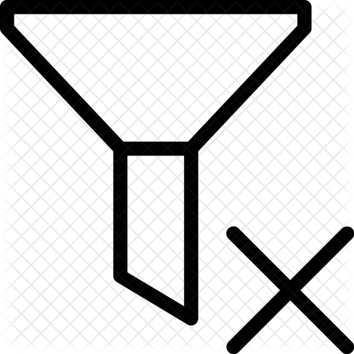512x512 Clear Filter Icon Of Doodle Style