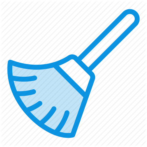 512x512 Broom, Clear, Tool Icon