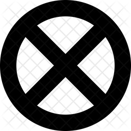 256x256 Clear Icon Of Glyph Style