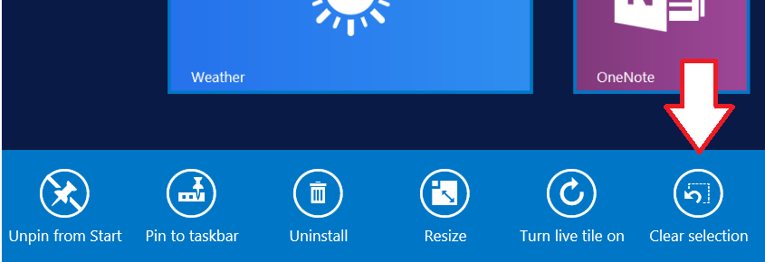 845x290 Set Up Your New Surface Clear Selection