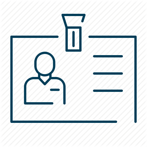 512x512 Badge, Employ, Employment, Security Clearance, Worker Icon