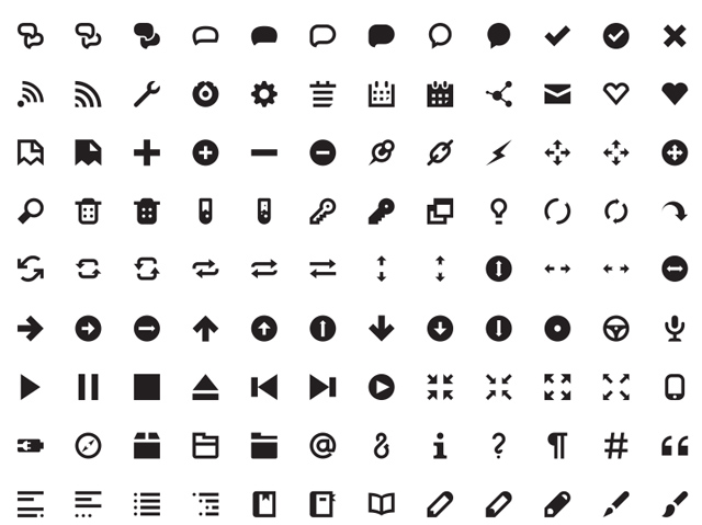 640x479 Iconic, A Clever Icon Set For The Web