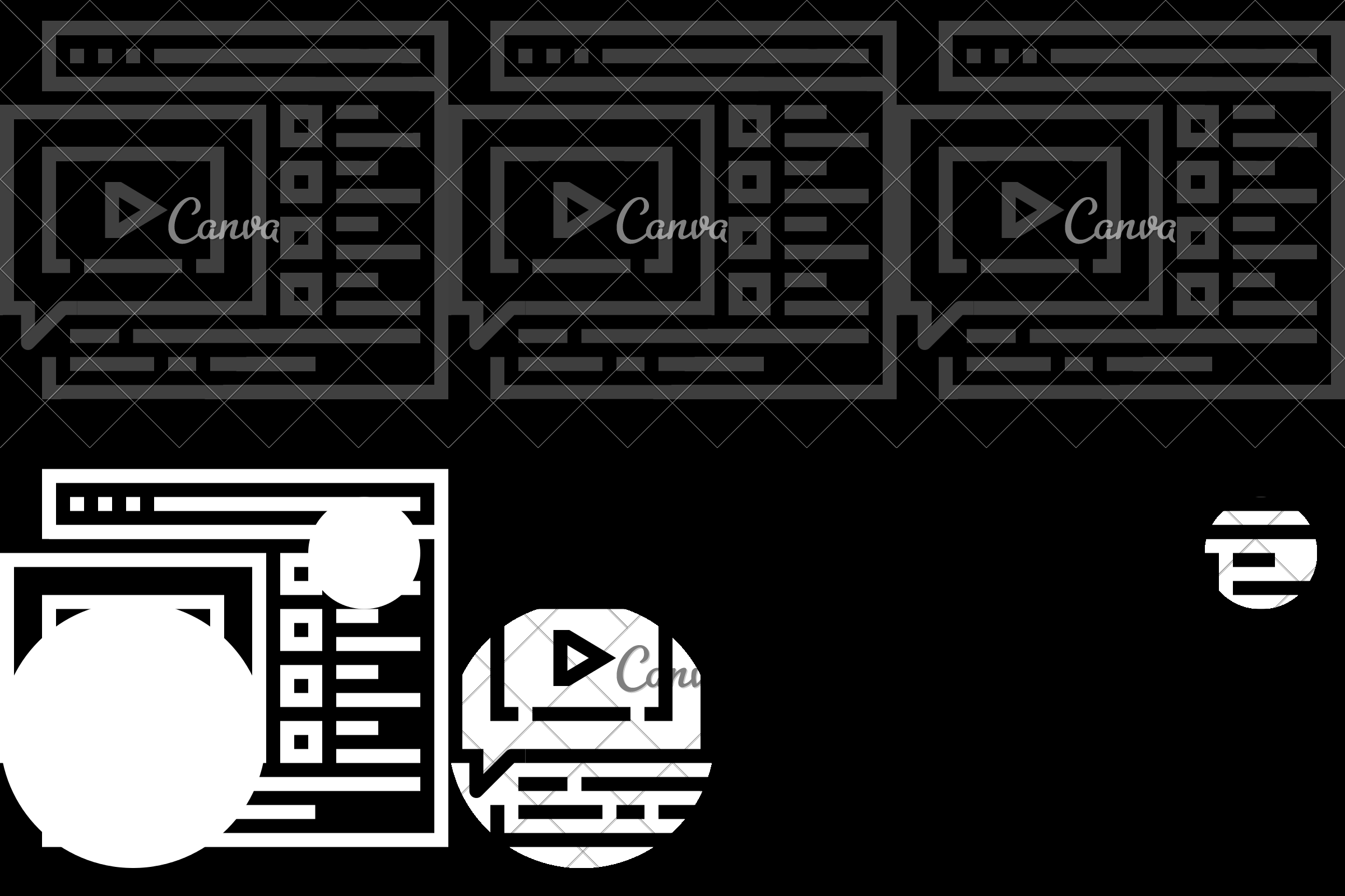 2400x1600 Webinar Icon Vector Design