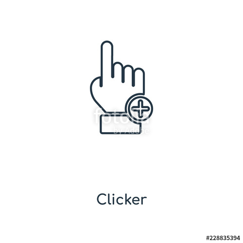 Clicker Icon Vector Stock Image And Royalty Free Vector 500x500 Clicker Icon Vector Stock Image And Royalty Free Vector
