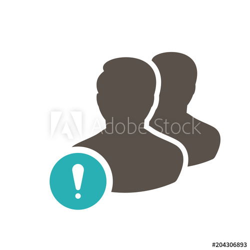 500x500 Client Icon With Exclamation Mark Client Icon And Alert, Error