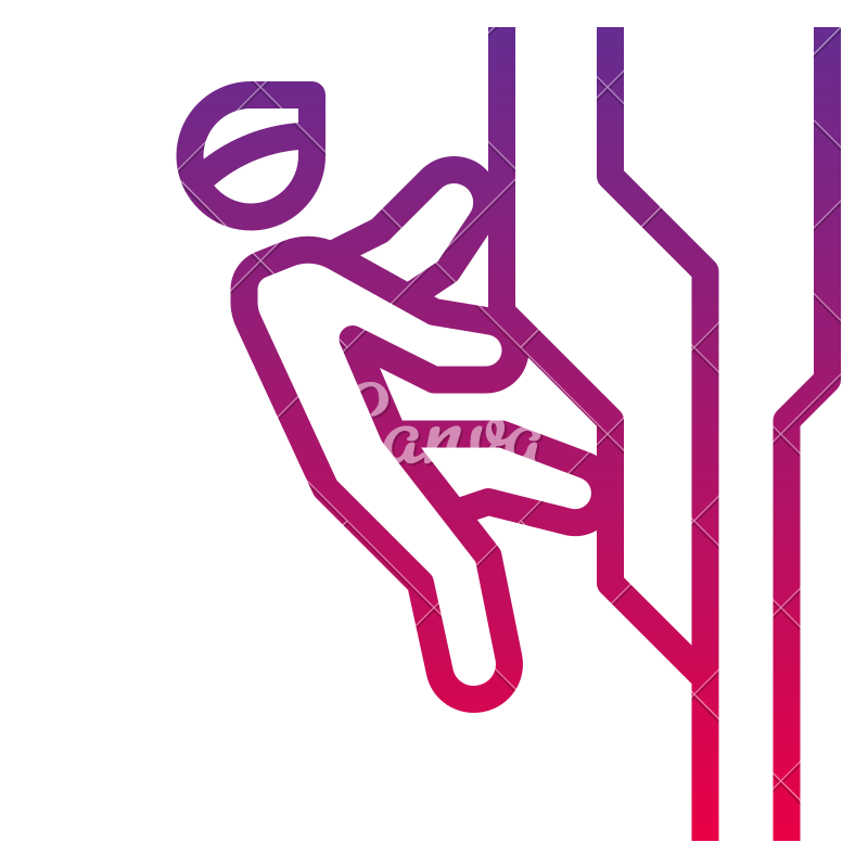 800x800 Climbing Human Extreme Cliff Icon