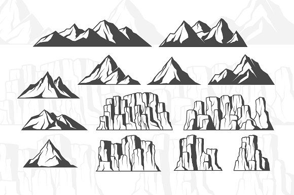 580x386 Mountains And Cliffs Icons Mountain