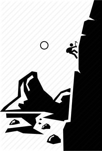 346x512 Cliff, Climber, Climbing, Dangerous, Extreme, Mountain, Risky Icon