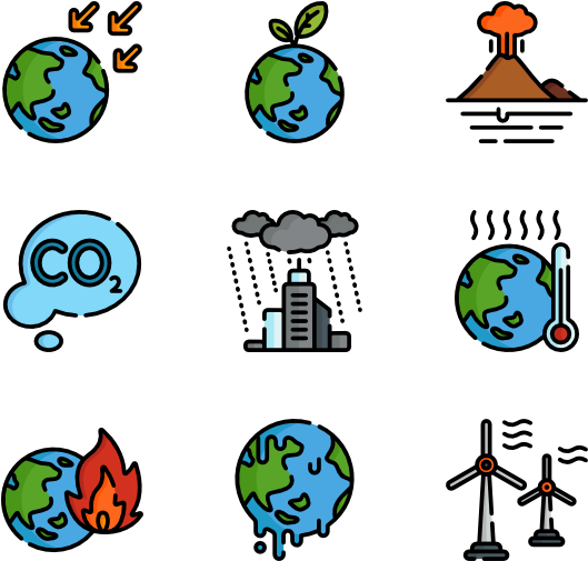 529x505 Clipart World Climate Change