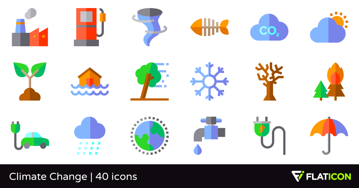 1200x630 Climate Change Free Icons