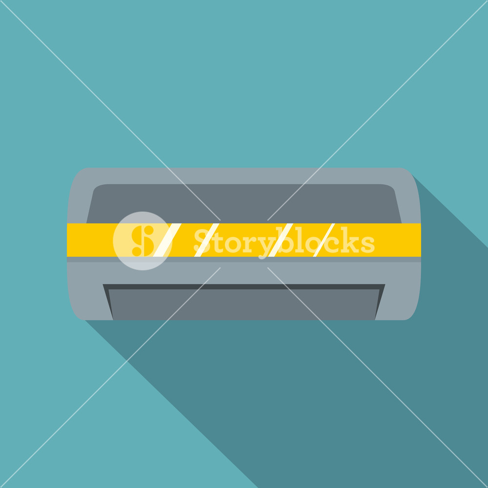 1000x1000 Cool And Cold Climate Control System Icon Flat Illustration