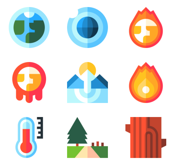 600x564 Climate Icons