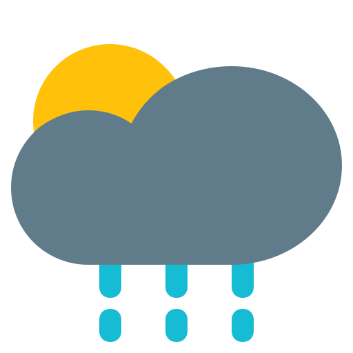 512x512 Weather, Forecast, Sunny, Rain, Climate Icon Free Of Weather