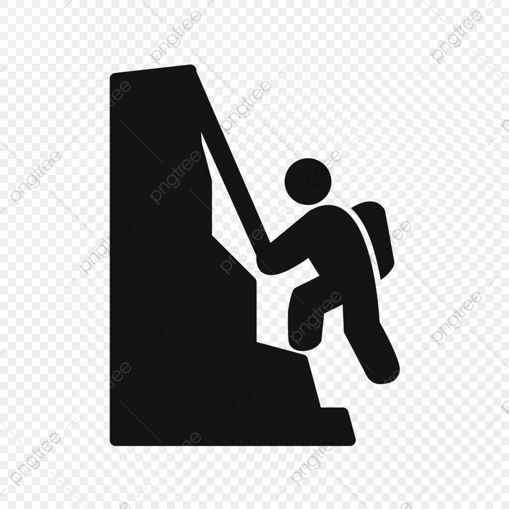 1024x1024 Vector Climbing Icon, Climbing Icon, Climber Icon, Rock Icon Png