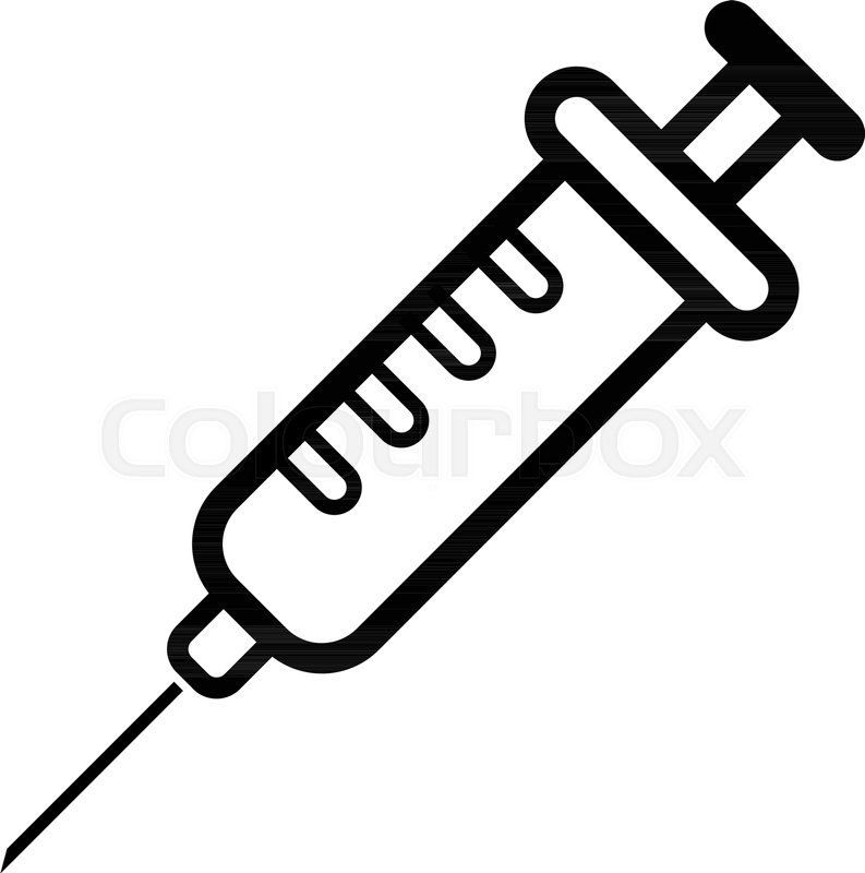 Clinical Syringe Icon Simple Stock Vector Colourbox 793x800 Clinical Syringe Icon Simple Stock Vector Colourbox