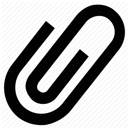 512x512 Attachment, Attachment Pin, Clip, Document Clip, Paper Clip Icon